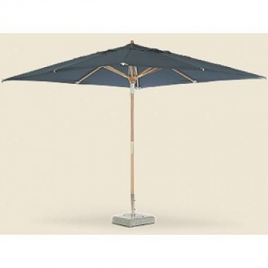 Royal Teak 10' Deluxe Umbrella - Blue
