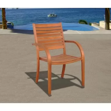 International Home Miami Amazonia Arizona 4 pc Stacking Armchair