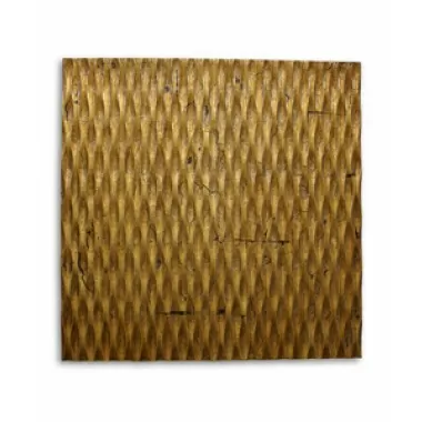 Screen Gems Metallic Ridge Gold Wall Art