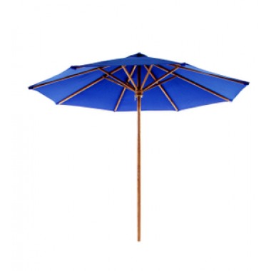 Teak Furniture Umbrella - Blue