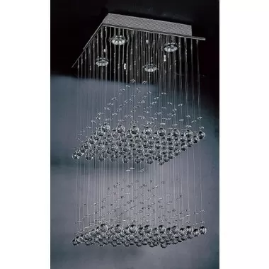 Stilnovo Pyramid Crystal Chandelier