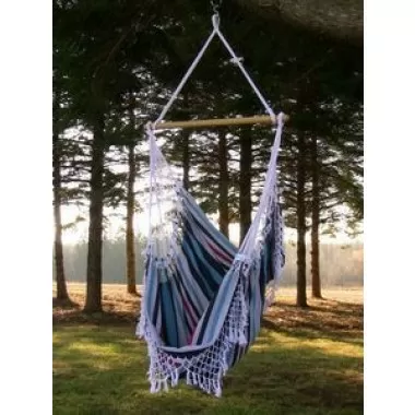 Vivere Brazilian Style Hammock Chair in Denim