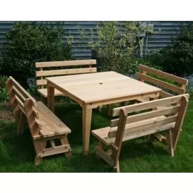 Creekvine Designs Cedar Union Dining Set