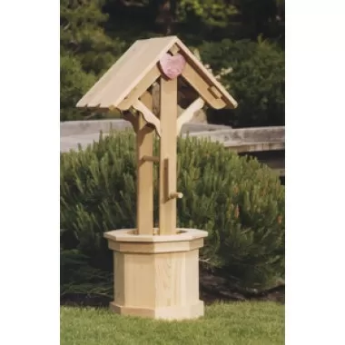 All Things Cedar Large Outdoor Wishing Well