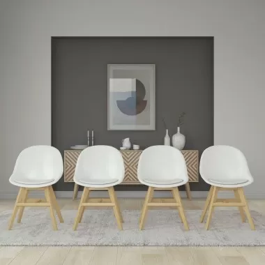 International Home Miami Amazonia 4-Piece Chairs Set  - Lifestyle