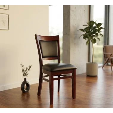 Wood Upholstered Dining Chair - H&D Seating Sloan - Lifestyle Image 2
