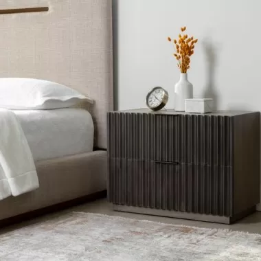 Sunpan Carlin Nightstand - Lifestyle