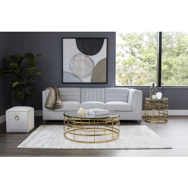 Sunpan Rocky Road - 48" x 48" - Black Floater Frame 1