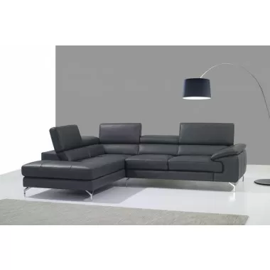 J&M Furniture A973 Modern Italian Leather in Left / Right Hand Facing