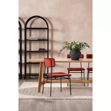 Moe's Home Collection Trie Dining Table in Large - Natural - Lifestyle