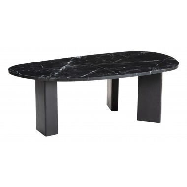  Aberdeen Coffee Table Black - Angled