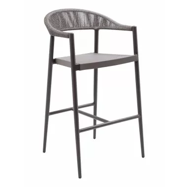 Powdercoated Aluminum Finish Barstool - BRP-01A