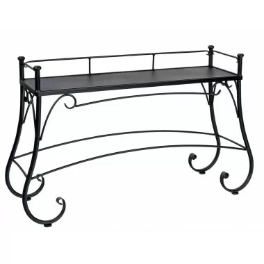 Woodard Et Cetera Solid Top Console Table - Angled