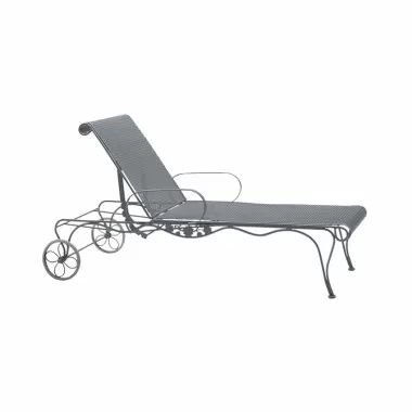 Woodard Briarwood Adjustable Chaise Lounge with Optional Cushion