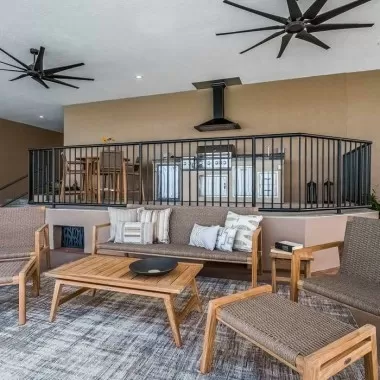 Royal Teak Admiral Ottoman Set View