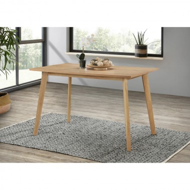 Aeon Lindsay Rectangular Dining Table Natural