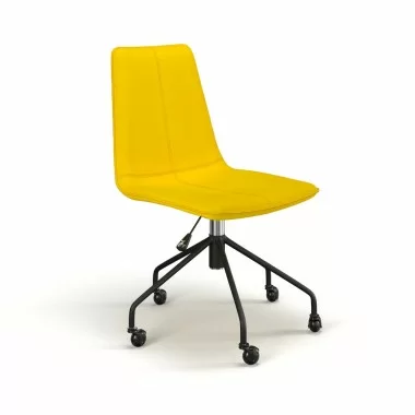 Aeon Arco Velvet Office Chair Gold