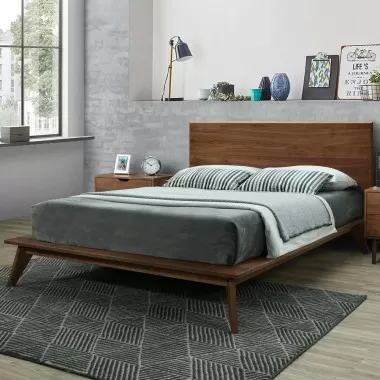 Aeon Angelica King Bed Walnut