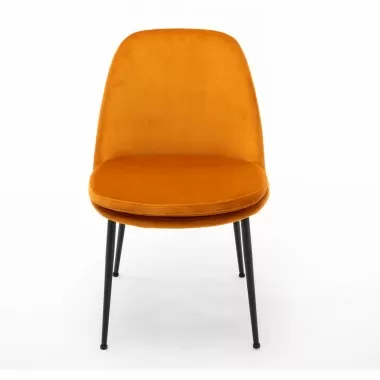 Aeon Norris Dining Chair - Set of 2 Cognac