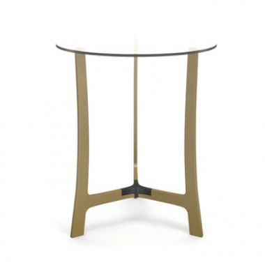 Aeon Wilma Glass Side Table