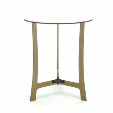 Aeon Wilma Glass Side Table