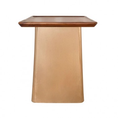 Aeon Leonardo Wood Side Table