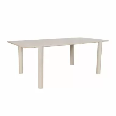Aeon Moro Rectangle Dining Table White