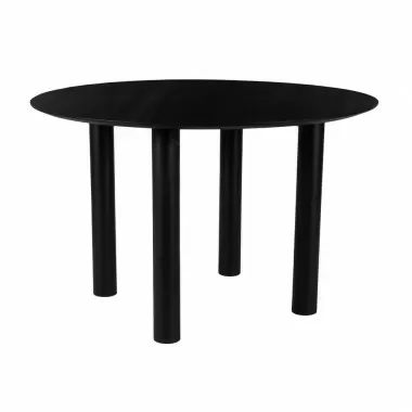 Aeon Sordello Round Dining Table Black