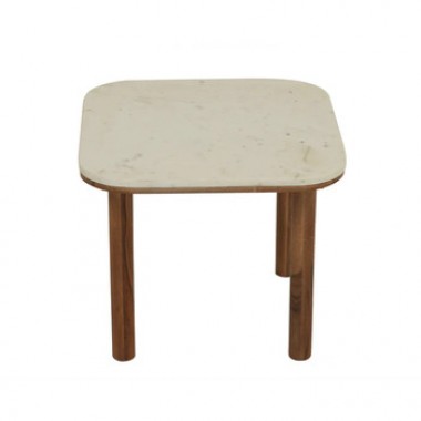 Aeon Vernon Marble Side Table