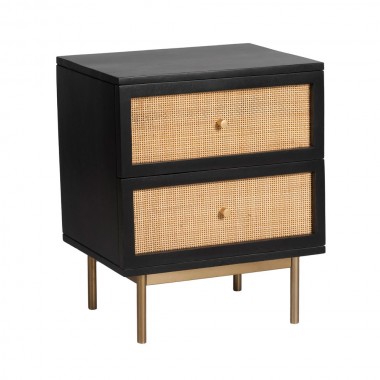 Aeon Curtis Two Drawer Nightstand