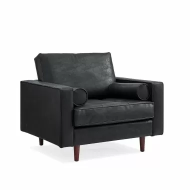 Aeon Zander Leather Arm Chair