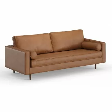 Aeon Bloomfield Vegan Leather Sofa Saddle