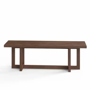 Aeon Arden Rectanglular Dining Bench Front
