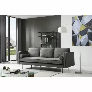 Aeon Logan Boucle Sofa Moss