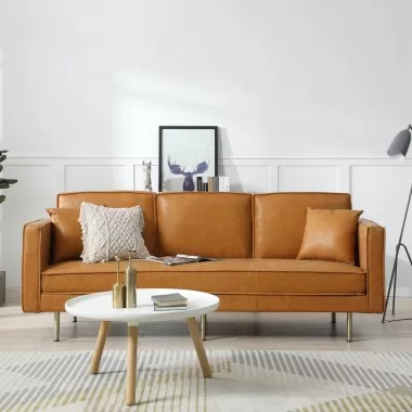 Aeon Logan Leatherette Sofa
