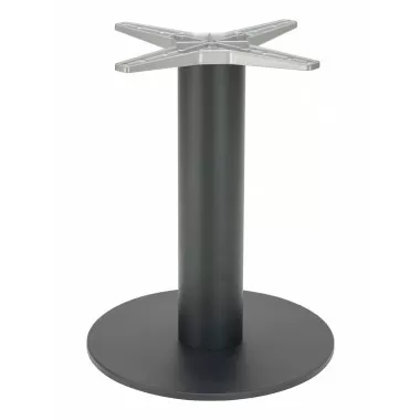 Cast Weighted Aluminum Table Stand - AL-2400 23×6 - Black