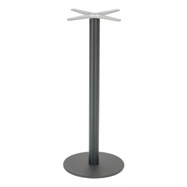 Cast Weighted Aluminum Table Stand - AL-2400BH 18×3 - Black