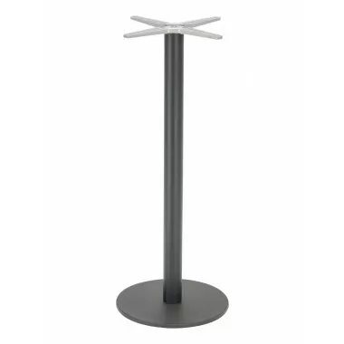 Cast Weighted Aluminum Table Stand - AL-2400BH 18×3 - Black