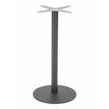 Cast Weighted Aluminum Table Stand - AL-2400BH 23×3 - Black