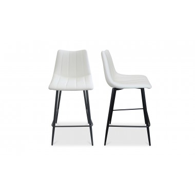 Alibi Counter Stool Ivory - Set Of Two