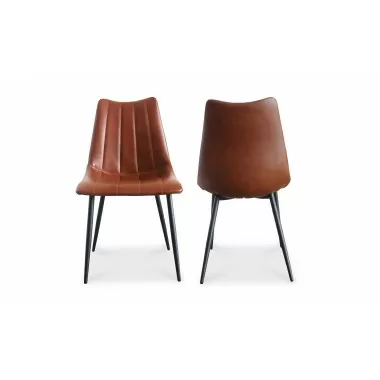 Alibi Dining Chair Brown- Set Of Two