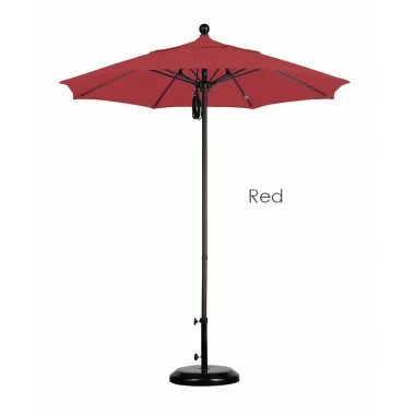California Umbrella 7.5' Fiberglass Market Umbrella PO DVent Bronze - Pacifica