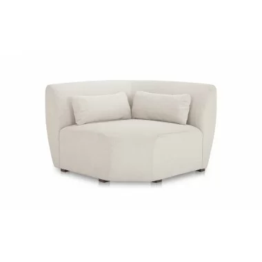 Amelia Corner Chair Warm White-1