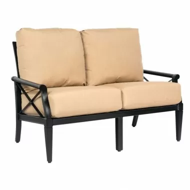 Woodard Andover Love Seat - Angled