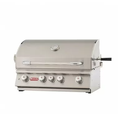 Bull BBQ 30" Angus Drop In Grill w/light LP/NG - 4 Burner - Angled
