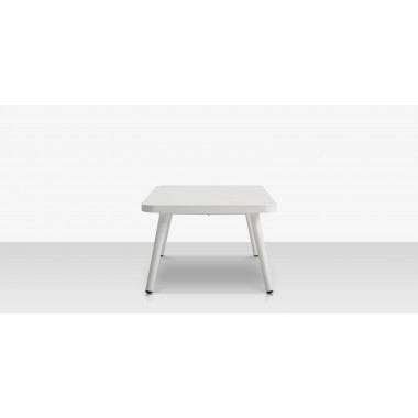 Source Outdoor Furniture Cosmo Aluminum 20'' Wide Square End Table front