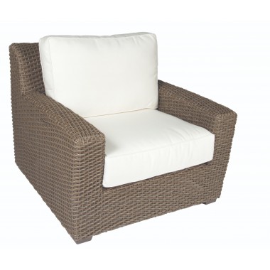 Woodard Augusta Stationary Lounge Chair - Angled