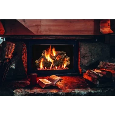 Grand Canyon AZ Weathered Oak Charred 7 Pc Set- Logs Only