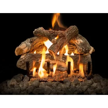 18" AZ Weathered Oak Logs 6 Pc Set- Logs Only