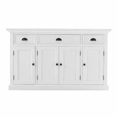 Nova Solo Halifax Buffet with 4 Doors 3 Drawers - Front Angle